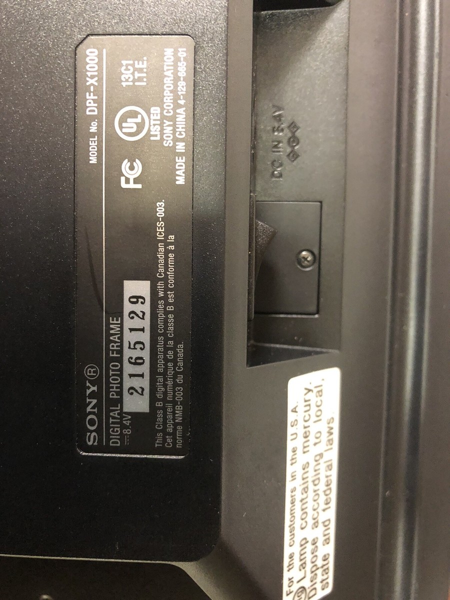 Sony S-Frame DPF-X1000 10.2