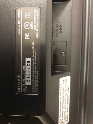 Sony S-Frame DPF-X1000 10.2