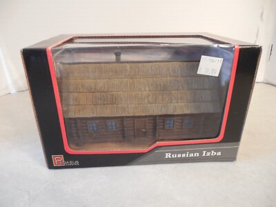 RUSSIAN IZBA, PEGASUS HOBBIES #7803, PREPAINTED HOUSE, NIB, ROLEPLAYING!