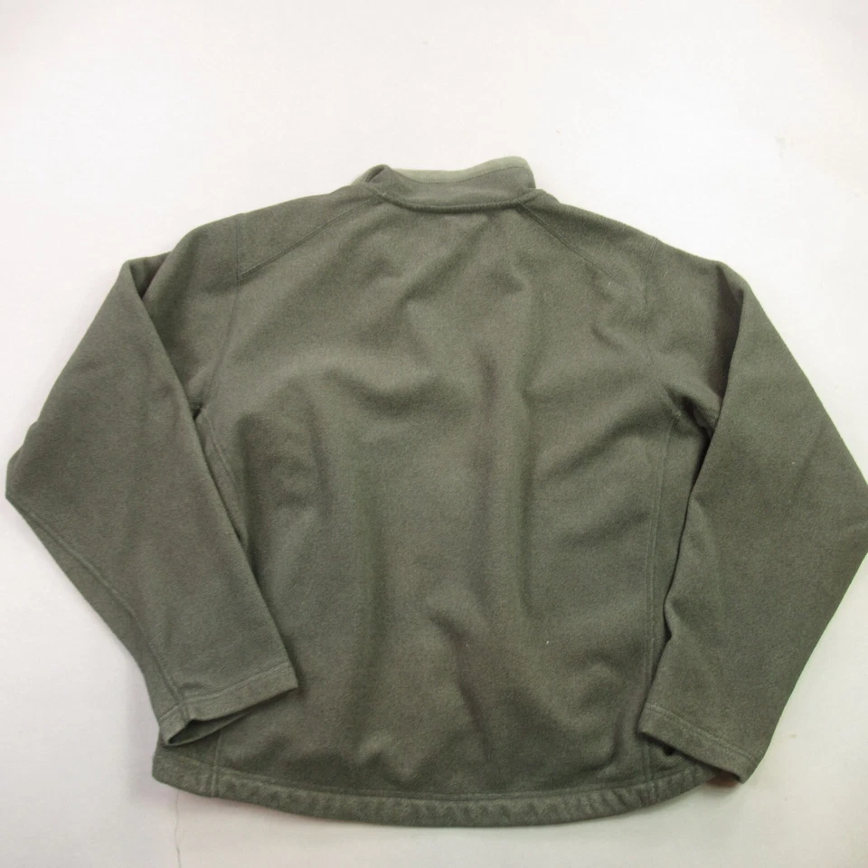 Chaqueta REI para mujer grande manga larga bolsillos con cremallera completa verde ligero Foto 4 de 4