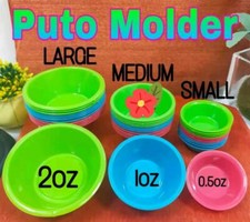 (50 pieces) Puto Molder Cups for Puto, Kutsin...