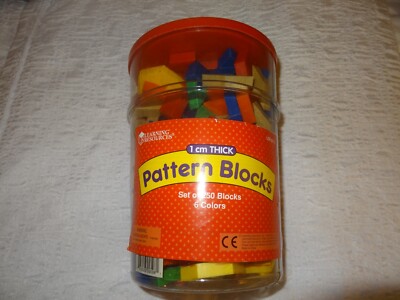 Learning Resouces Pattern Blocks 1 cm thick