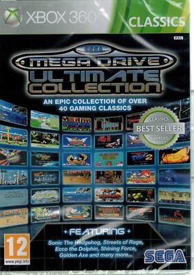 SEGA MEGA DRIVE ULTIMATE COLLECTION (KLASSIKER) (GELÖSCHTER TITEL) X360 SPIEL
