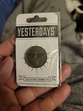 The Last of Us FIREFLIES Wondercon Silver LAPEL PIN BY YESTERDAYS CO