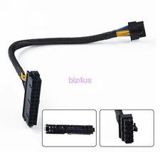 ATX PSU Power Supply Adapter Cable 24 Female To 10 Pin For Lenovo Motherboard