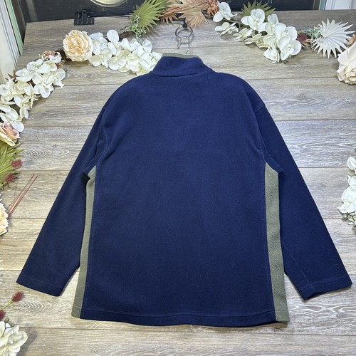 Vintage Trader Bay Men’s Sweatshirt Size Large Pullover Sweater Navy Blue Korea - Picture 11 of 21
