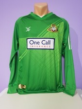 Doncaster Rovers 2016/17  goalkeepers football shirt jersey FBT Medium