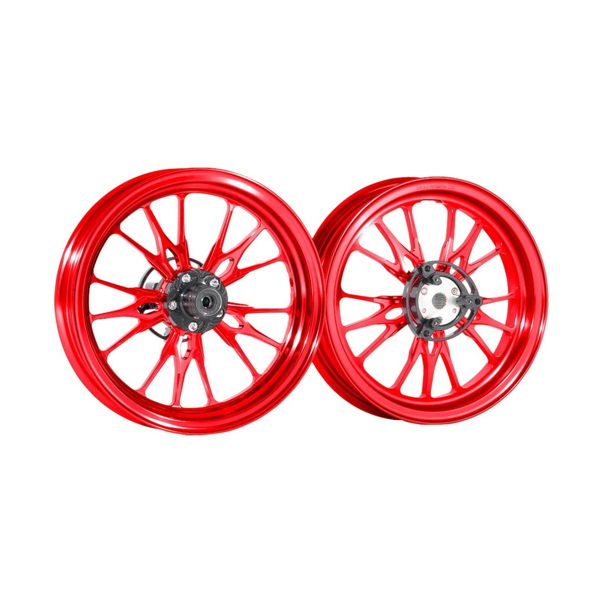 その他 Rimu MOS XR15 Forged Aluminum Alloy Rims Wheels for Yamaha Zuma 125