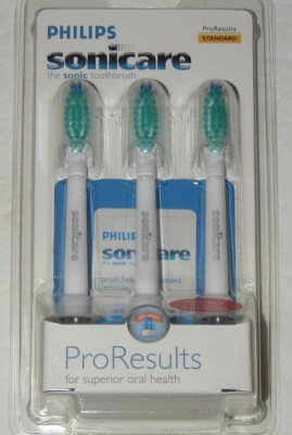3 PACK of SONICARE FLEXCARE PRORESULTS REPLACEMENT TOOTHBRUSH HEADS SONIC CARE