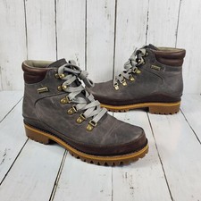 Chaco Fields Waterproof Leather Boots Women s Size US 8 Brown Gray JCH107432