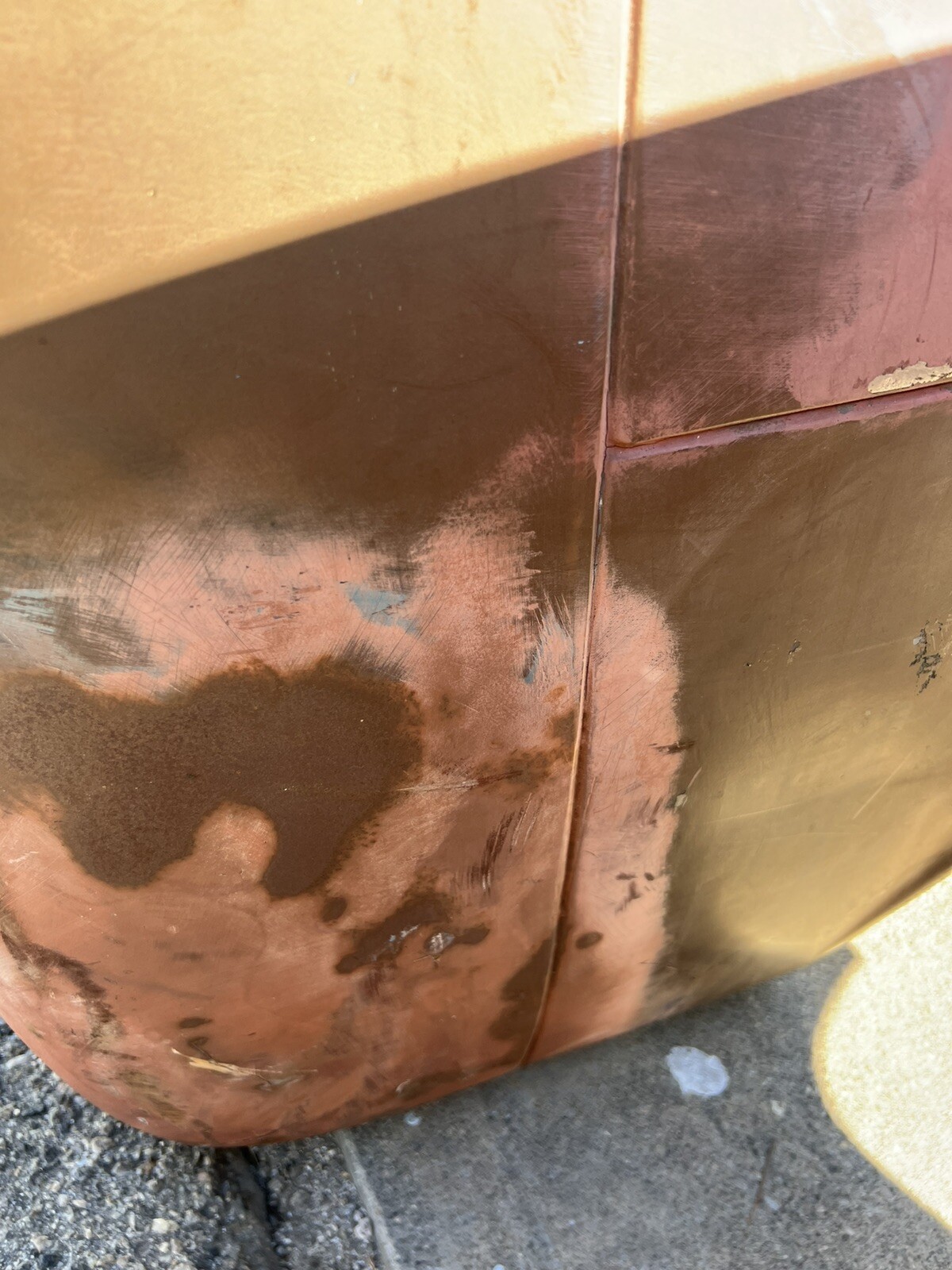 1961-67 Used Ford Econoline Pickup Right Rear Corner Panel