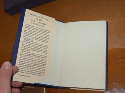 Life in the World Unseen, More About Life Deluxe Edition Anthony Borgia (2 Bks) - Foto 11 di 14