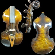 Baroque style SONG Brand profession concert solo 4/4 violin 4 5 strings 12530