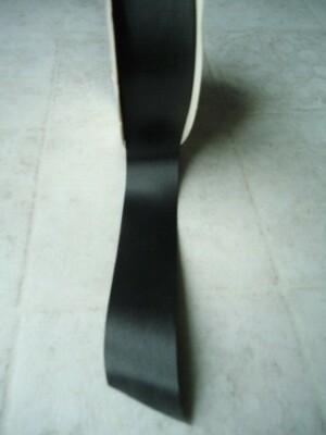 Berwick Black Double Face Flora-Satin Ribbon 1 ¼  Wide X 80 Yards Floral Craft