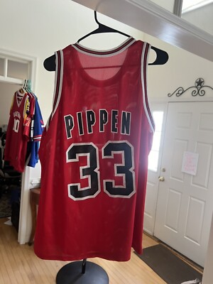 Vintage Scottie Pippen Basketball Jersey Chicago Bulls #33