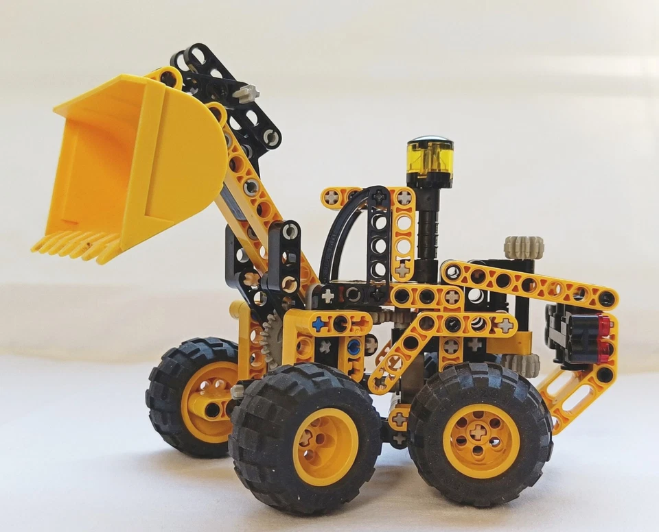 LEGO TECHNIC: Frontlader (8453) Front End Loader komplett - Bild 3 von 4