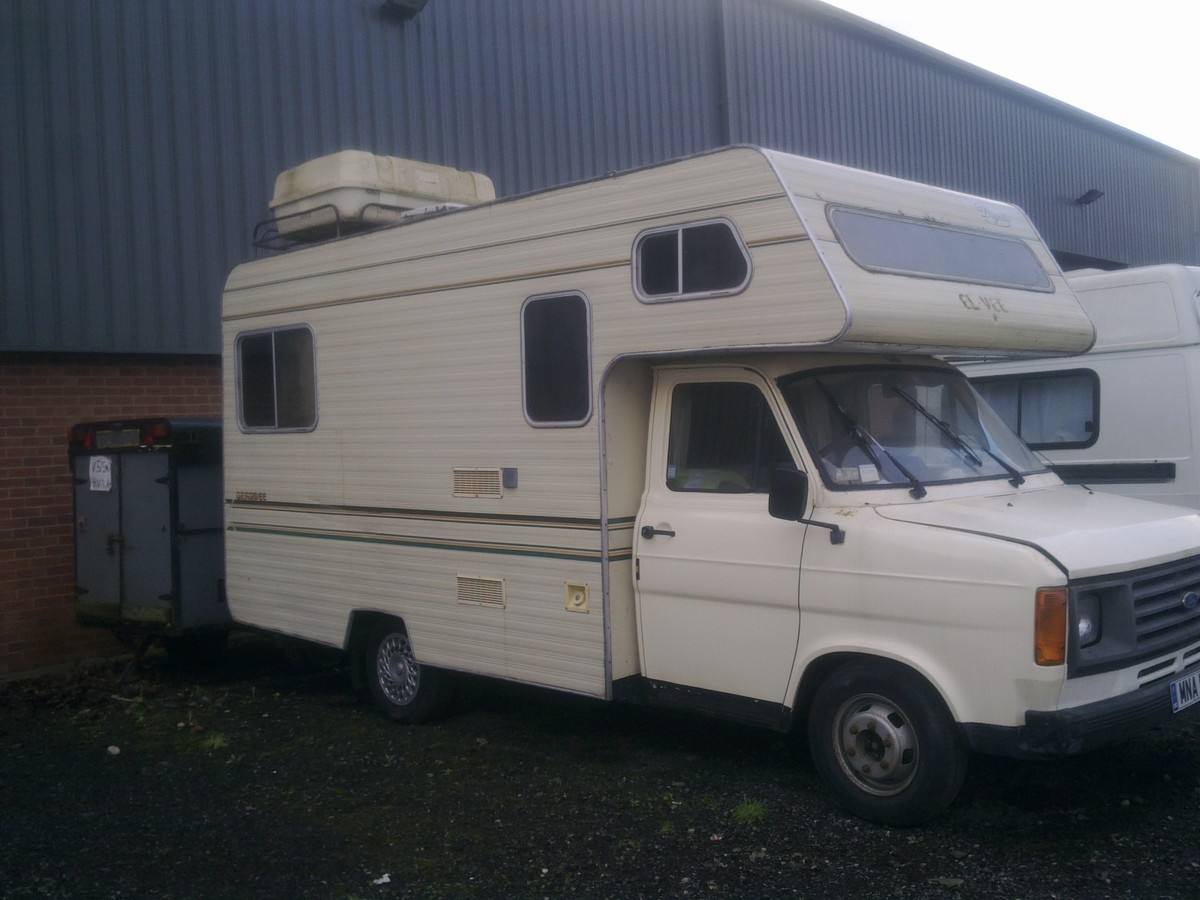 FORD TRANSIT MK2 CLASSIC CAMPER VAN 1980 SPARES OR REPAIR