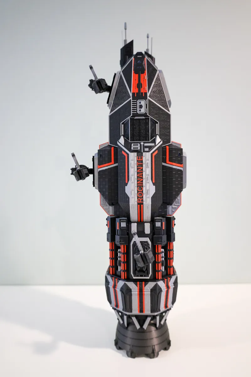 1:1000 Rocinante Model Kit | 3D Printed Ship from The Expanse