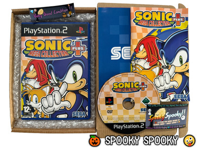 Sonic Mega Collection Plus PS2 - UK PAL sehr guter Zustand - hochwertige Verpackung - Sendungsverfolgung