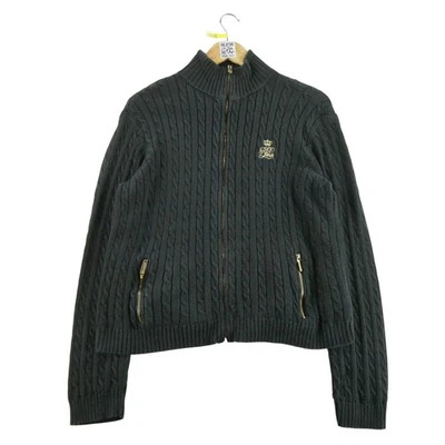 Lauren Ralph Lauren Pull cardigan Femme Taille XL Noir #QWE1522 - Photo 1/4