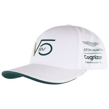 Official Genuine Aston Martin Cognizant F1 Mens White Cap - Brand New with Tags