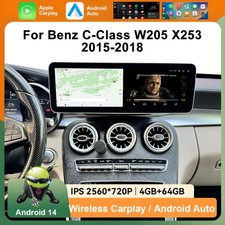 14,9" Android 14 Display GPS Navi CarPlay Mercedes C/GLC/V/X W205 Autoradio WIFI 14,9" Android 14 Display GPS Navi CarPlay Mercedes C/GLC/V/X W205 Autoradio WIFI