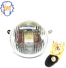 FARO VESPA PX 125 150 200 / ARCOBALENO FANALE ANTERIORE ORIGINALE SIEM IN VETRO
