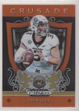 2019 Panini Prizm Draft Crusade Orange Prizm Drew Lock #10 nd3