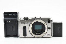 Canon EOS M 18.0MP Digital Camera Body Silver Color Excellent  from Japan