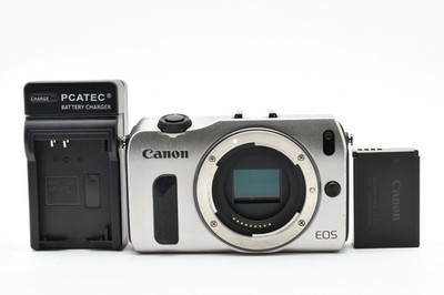 Canon EOS M 18.0MP Digital Camera Body Silver Color [Excellent+] from Japan
