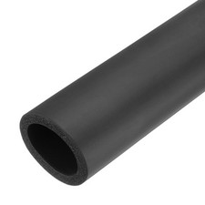 Pipe Insulation Foam Tube 40mm ID 50mm OD 20" Heat Preservation,Black