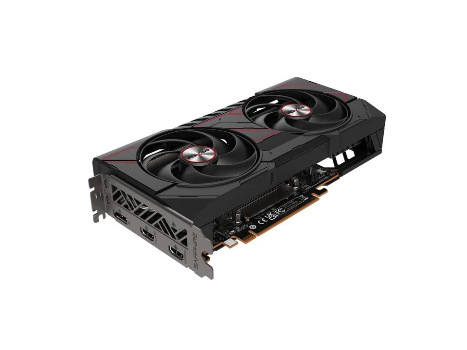 SAPPHIRE AMD Radeon RX 9060 XT 16GB GDDR6 PCI Express 5.0 x16 ATX Graphics Card - Image 2 of 4