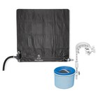 Solar Mat Water Heater Black Bundled w/ Wall Mounted Automatic Skimmer
