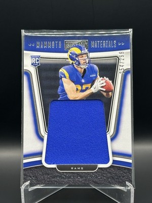 2021 Panini Playbook #MAM-JHA Jacob Harris Mammoth Material #/299