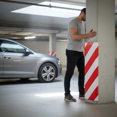 Reflektierender Eckenschutz Hohe Sichtbarkeit Anti-Kollision Eckenschutz
