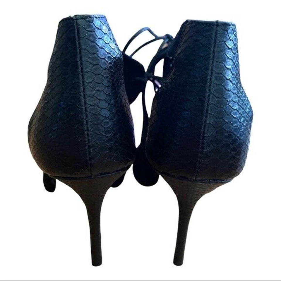 TOPSHOP Genie Lace-Up Pump Heel sz 38 / 7.5 - Image 4 of 4