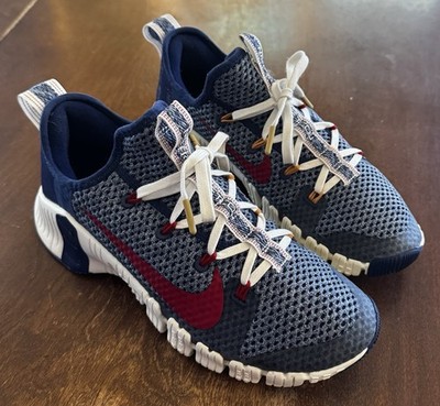 NIKE Free METCON 3 Amp USA Athletic SNEAKERS in Multi Royal Blue + MEN'S 8 US