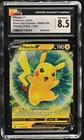 Pokemon Pikachu V Black Star Promos SWSH198 Holo CGC 8.5