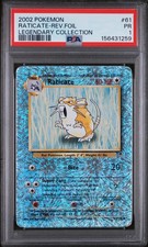 2002 POKEMON LEGENDARY COLLECTION #61 RATICATE-REVERSE FOIL PSA 1 on eBay