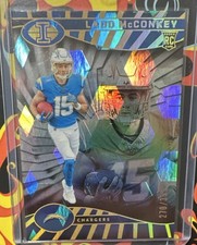 Ladd McConkey /399 rookie 2024 Panini Illusions Trophy Collection Cubic Chargers
