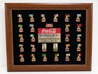 Vintage 1994 Coca Cola World Cup USA 94 Limited Gold Pin Set Framed Display