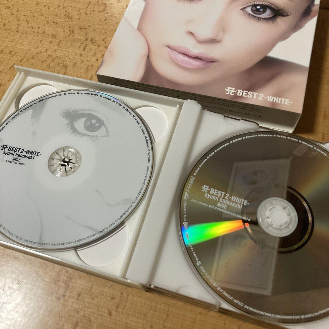 浜崎あゆ　BEST2 BLACKーWHITE Hamasaki, Ayumi - Best2-White - Amazon.com Music