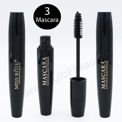 3x Volumizing Mascara Stretching Waterproof Langlebig Profi Neu 3x
