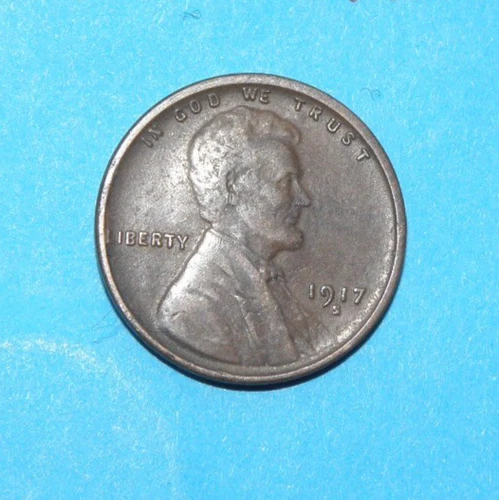 1917 S  WHEAT CENT    VERY FINE  -  EXTRA FINE   #2