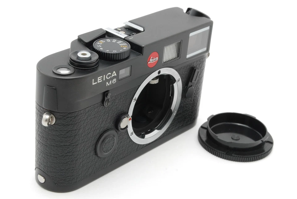 ¡Probado! [Excelente COMO NUEVO en Caja] Telémetro Leica M6 TTL 0,85 35 mm Cuerpo Negro JAPÓN Foto 3 de 4