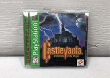 Castlevania: Symphony of the Night - Sony Playstation (1998), GAME CASE & MANUAL