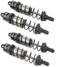 Powerhobby XTREME Front Rear Shocks w 6.5mm Titanium Shaft (4) FOR Traxxas Maxx