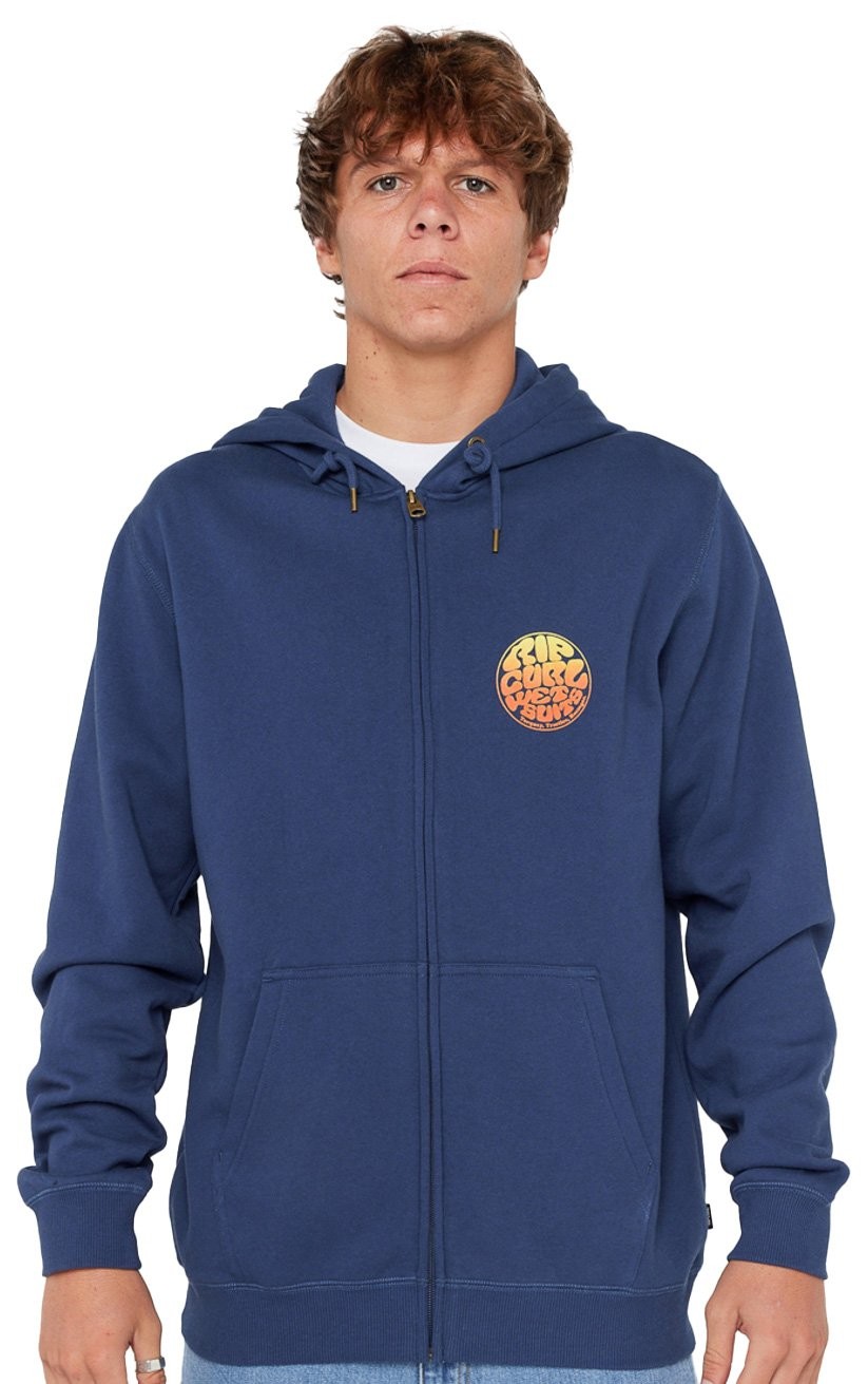 Rip Curl Wettie Passage Icon Zip Hoody - Light Navy - New 9890₽