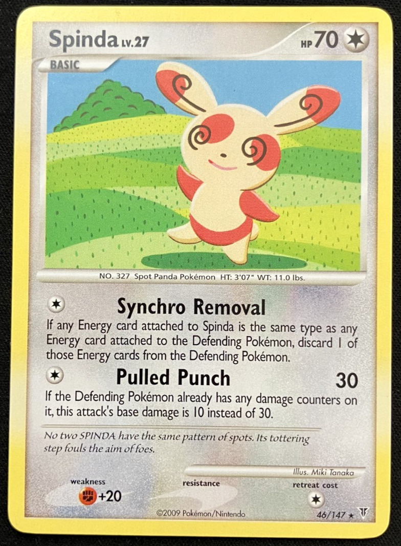 2009 Pokémon Platinum - Supreme Victors Spinda 46/147 Near Mint