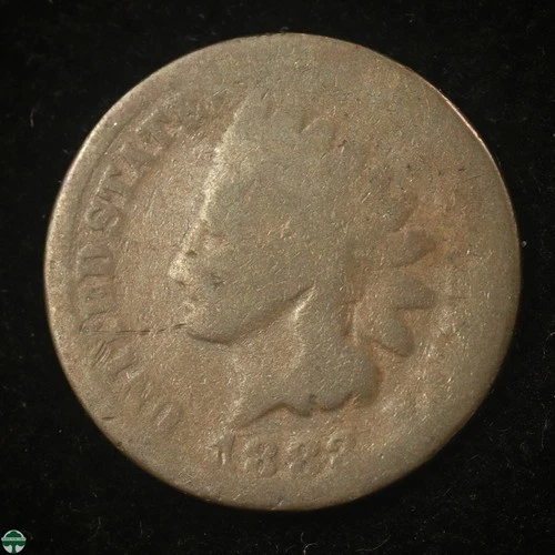 1883 Indian Head Small Cent - AG Details